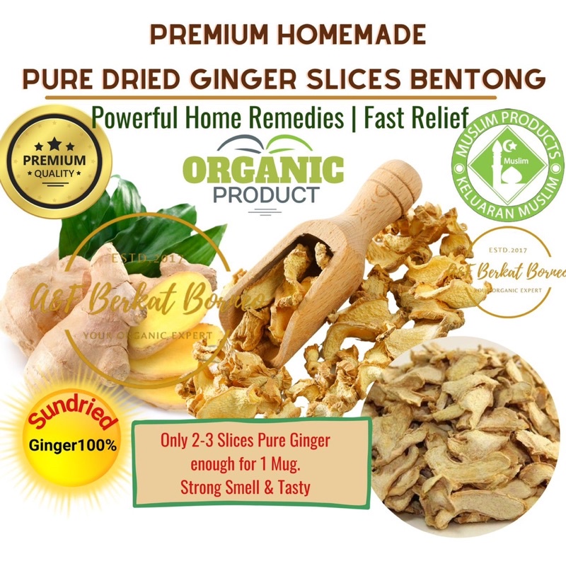 Dried Ginger Slice Bentong[HOMEMADE/MUSLIM]Halia Bentong