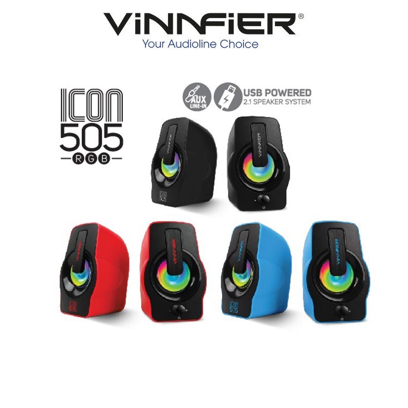 Icon 505 RGB USB Powered 2.0 Speaker | Shopee Malaysia