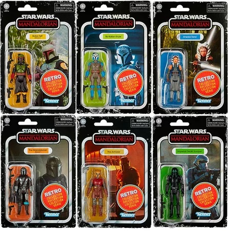 FIGURINE STARWARS VINTAGE retro collection Bo-Katan Kryze Mandalorian