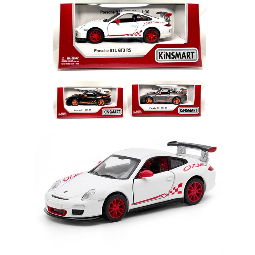 KINSMART METALOWY MODEL PORSCHE 911 GT3 RS 1:36 - 12367555702