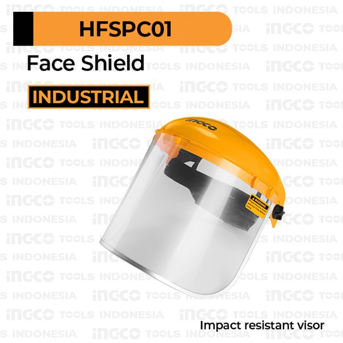 Ingco Hfspc01 Face Shield Shopee Malaysia