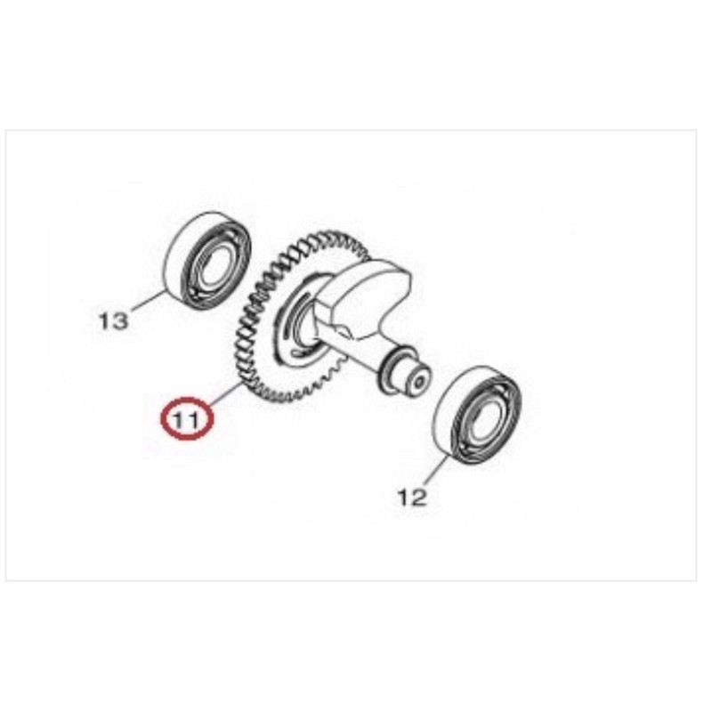 Yamaha Xmax Crankshaft balancer 250 Shopee Malaysia