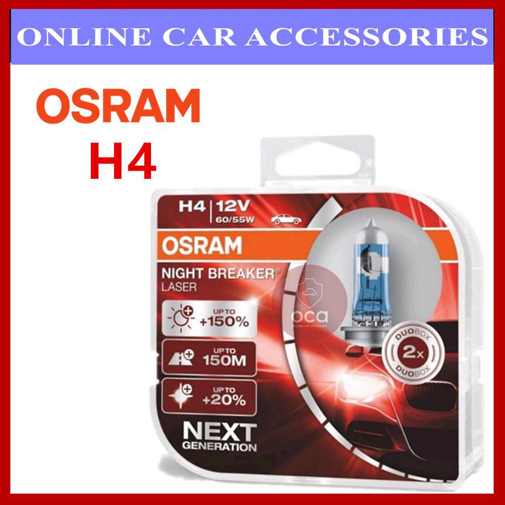 H7 Osram Night Breaker Laser Bulb + 150% Single