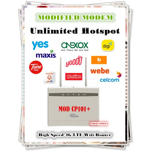 Ready stock Unlocked modem CP101+4G LTE Wifi Router 150Mbps Hight Speed ...