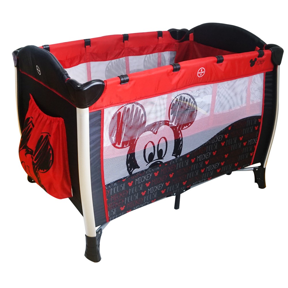 Preloved Disney Baby Mickey Bed Playpen