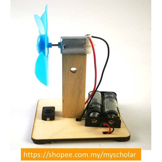 [MYSCHOLR PROJEK RBT] DIY MINI FAN POWER SWITCH SPEED CONTROL (KIPAS ...
