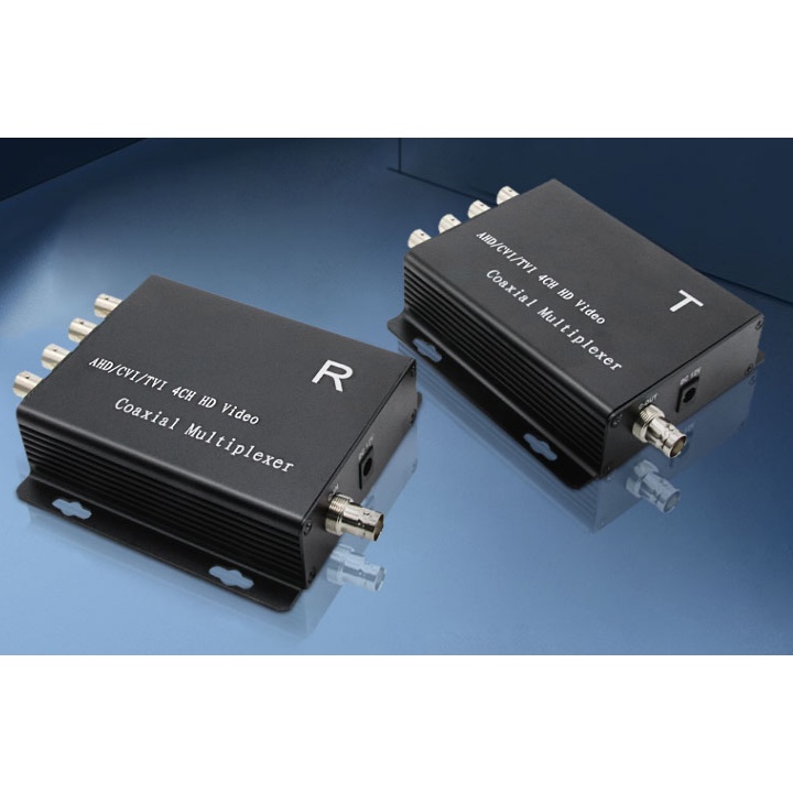 4 channels Coaxial analog HD video multiplexer AHD/CVI/TVI 1to 4 video