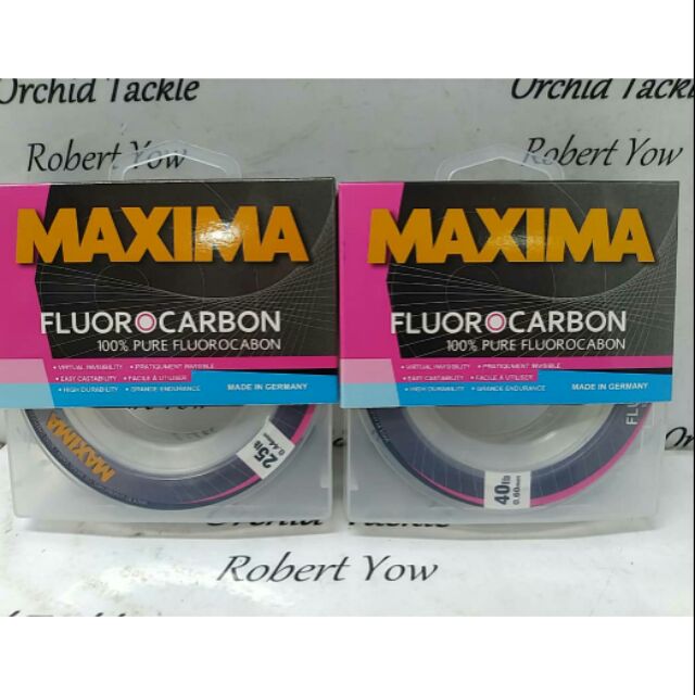 Maxima Fluorocarbon Leader Material