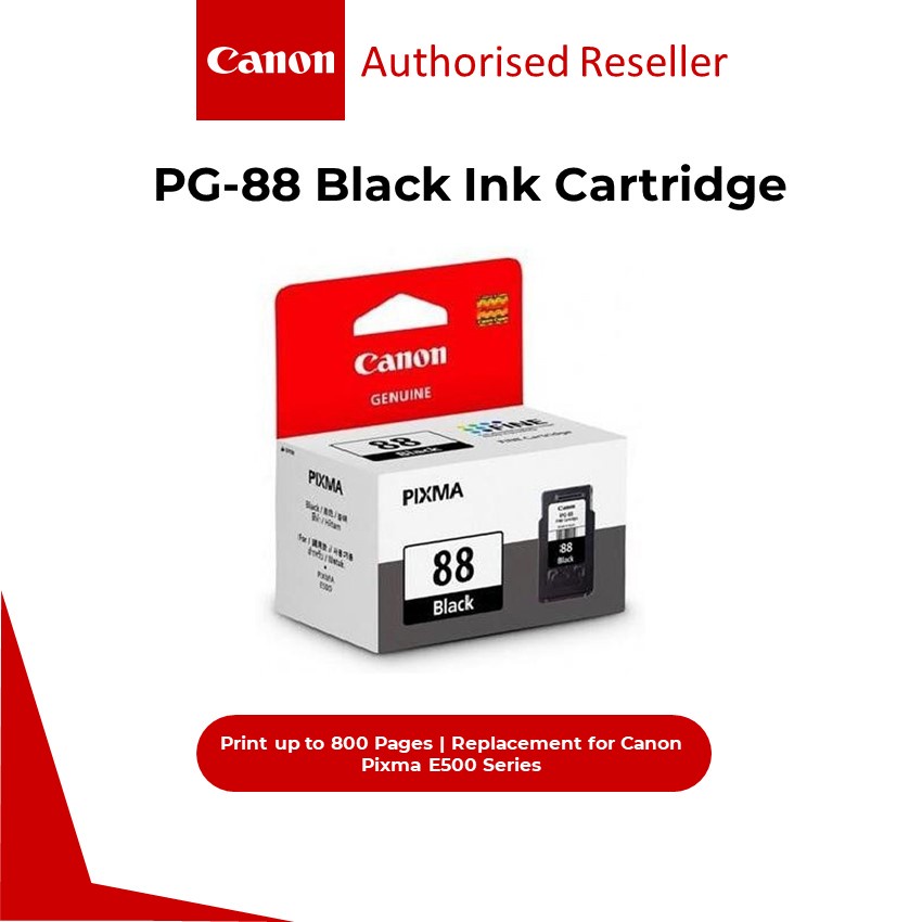 Canon PG88 Black ink cartridges 21ML for E510 E500 E610 E600 Print