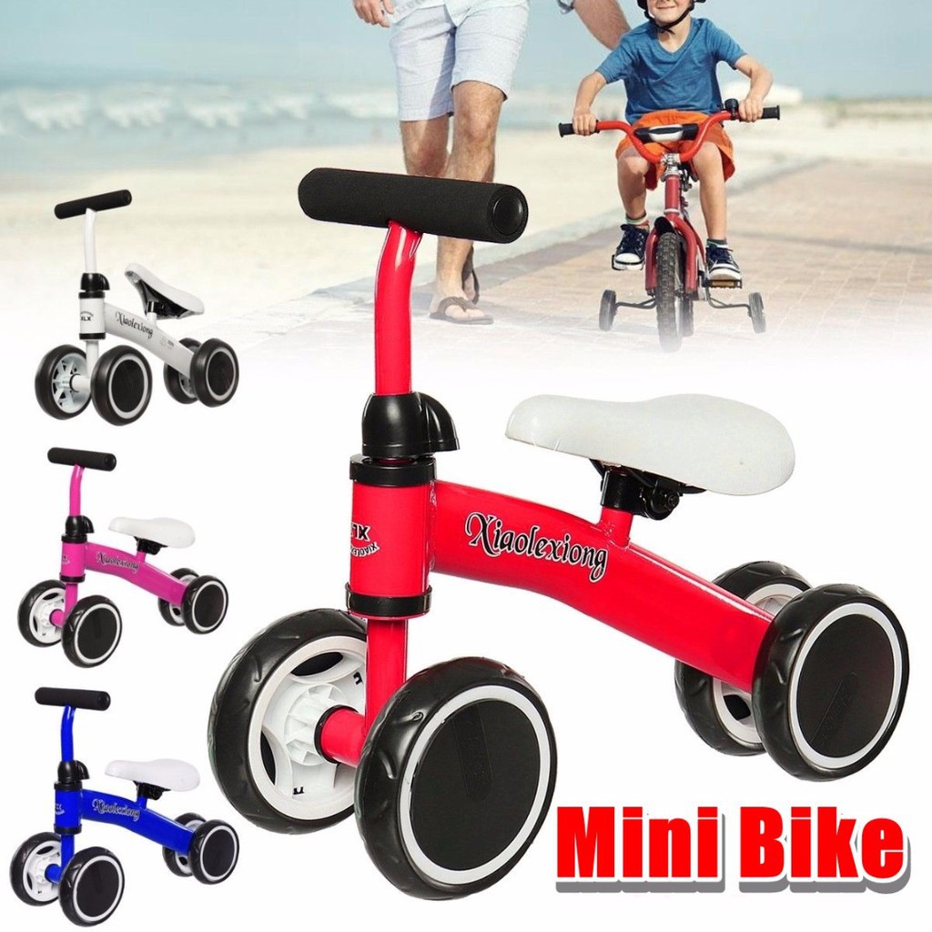 READY STOCK Baby Toddlers Mini Bike Kids Bicycle Glider Walker Bike No Pedal Baby Balance Push Bikes Basikal Shopee Malaysia