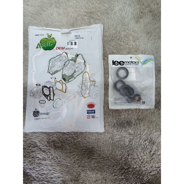 YAMAHA RXZ RXZ135 RXZ-135 Overhaul Gasket Apple Full Set overhaul oil ...