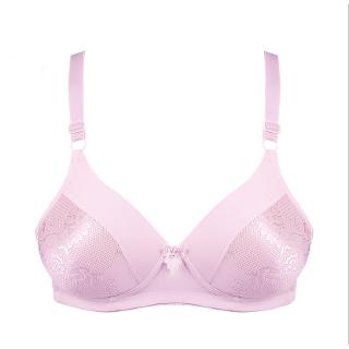 Wireless Bra Large Size 36-42 B Full Cup Seamless Embroidered Women Bras  Comfortable Underwear