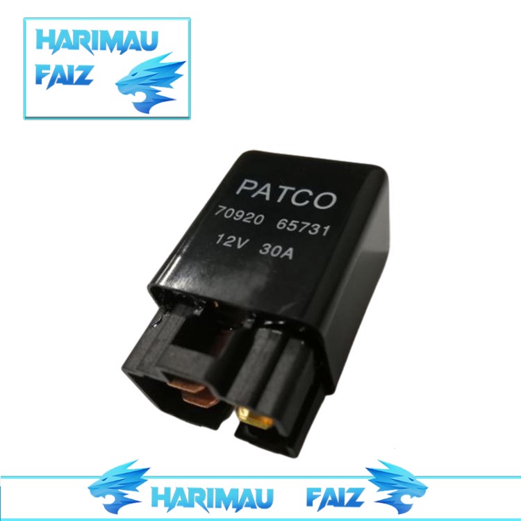 RELAY AIR COND PROTON WIRA PATCO (PLASTIC RELAY)(RRY0911) Shopee