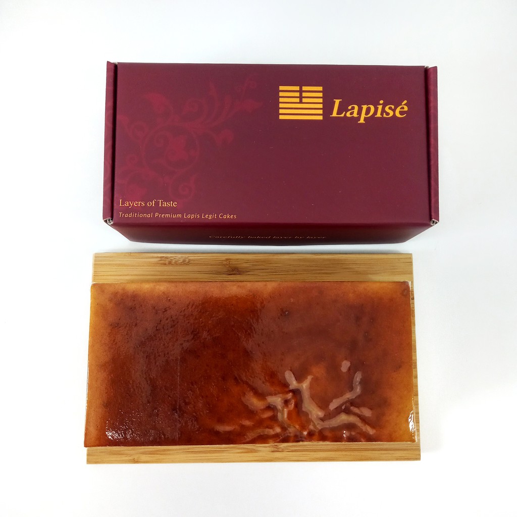 Lapise Original NO Spekoek SPICES Authentic Traditional Premium Lapis Legit Kuih / Layer Cake Kek Lapis Asli Indonesia