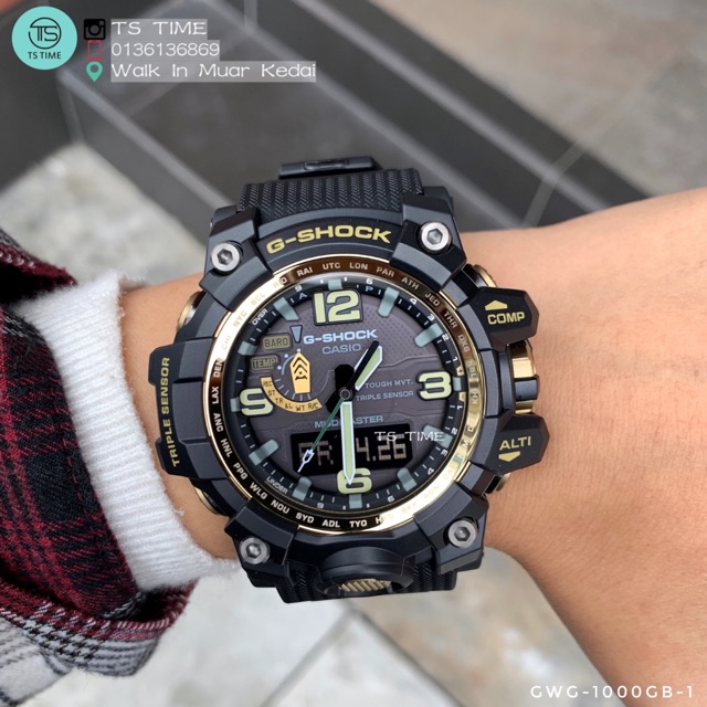 CASIO G SHOCK Mudmaster GWG 1000GB 1A