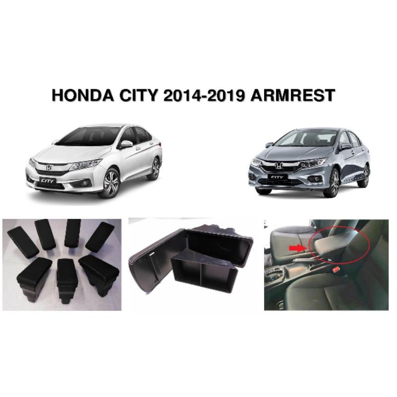 HONDA CITY ARMREST CONSOLE BOX Shopee Malaysia