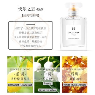 🎀 Ready🎀 Original Jean Miss EDT COCO Daisy Perfume 50ML INS Hot Perfume  Minyak Wangi Perempuan Birthday Valentine Gift