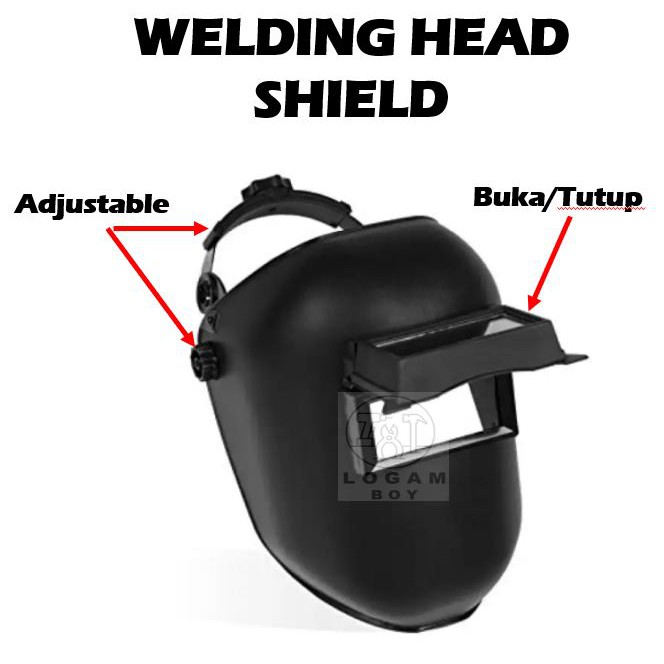 Welding face hot sale shield glass