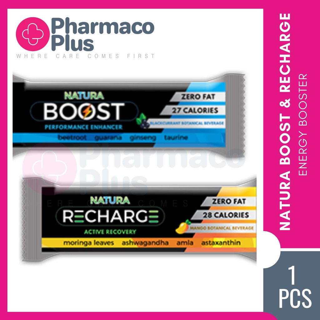 NATURA Boost & Recharge Energy Booster Performance Enhancer & Active ...