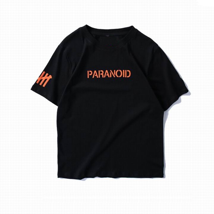 Anti social social club t shirt paranoid best sale