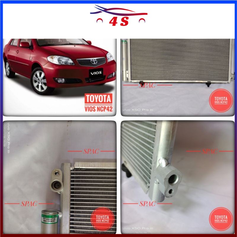 TOYOTA VIOS NCP42 CONDENSER AIR COND | Shopee Malaysia