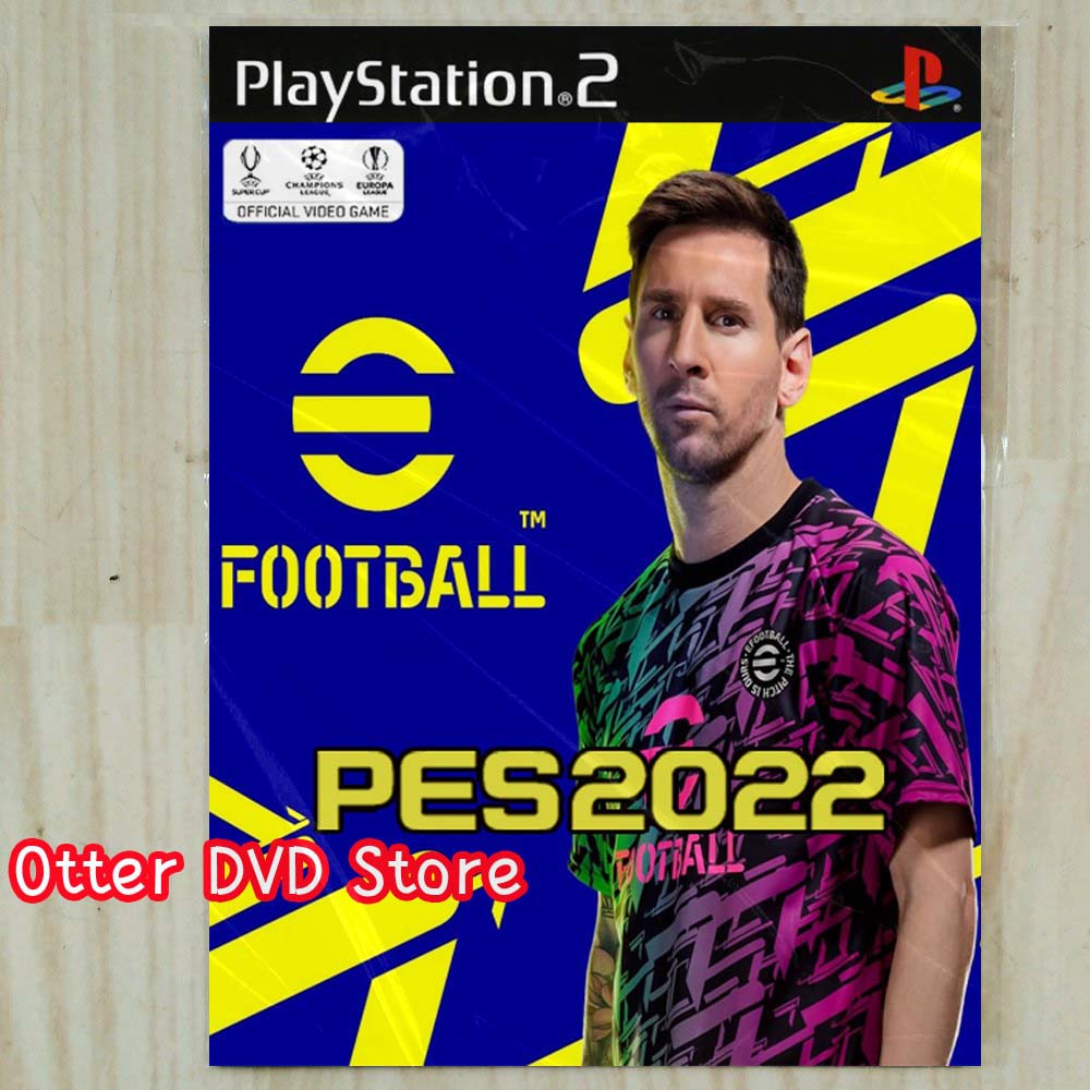 Ps2 PS 2 eFootball PES 2022 Beta English Version Game Cassette Shopee