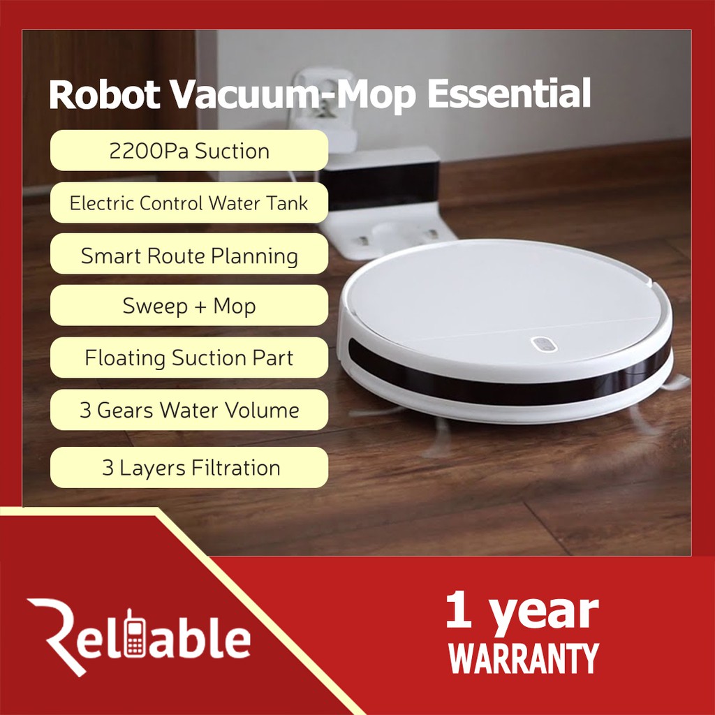 Mi Robot Vacuum - Mop Essential | Shopee Malaysia