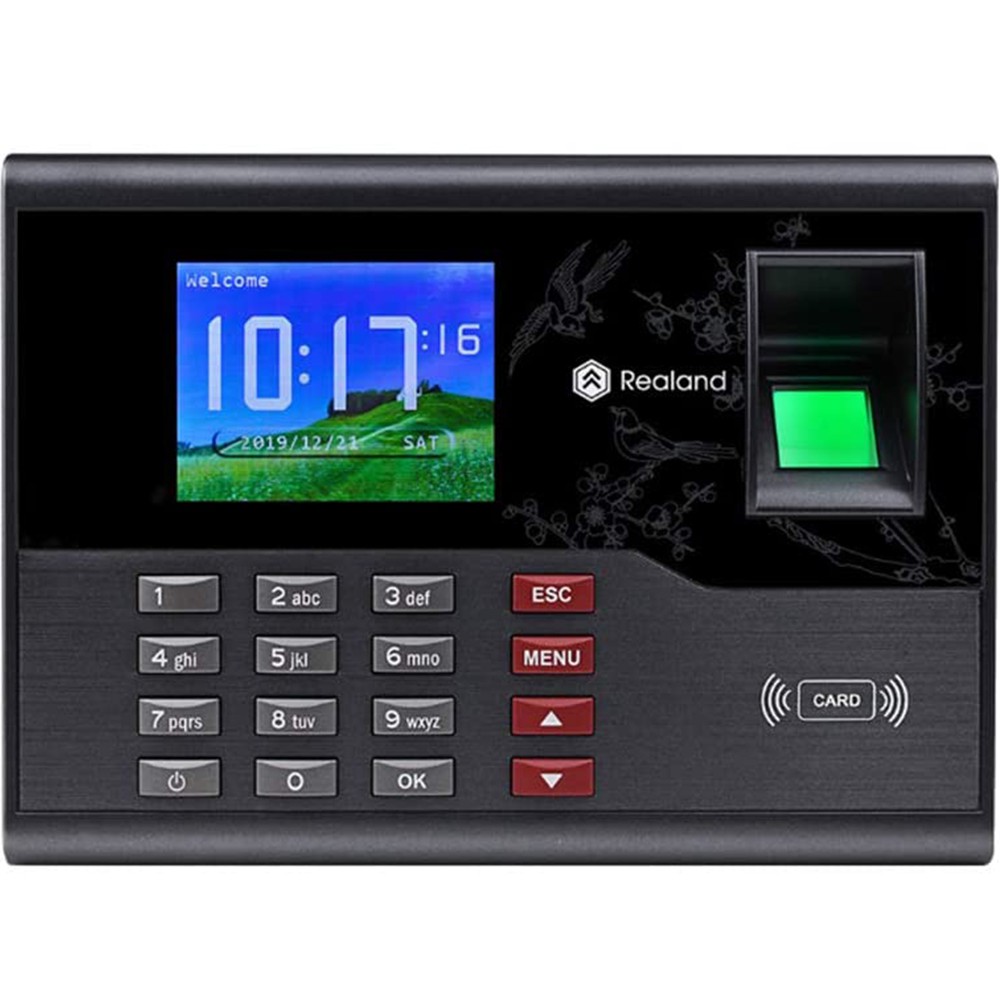 Realand Biometric Fingerprint Time Attendance Support TCP/IP Network ...