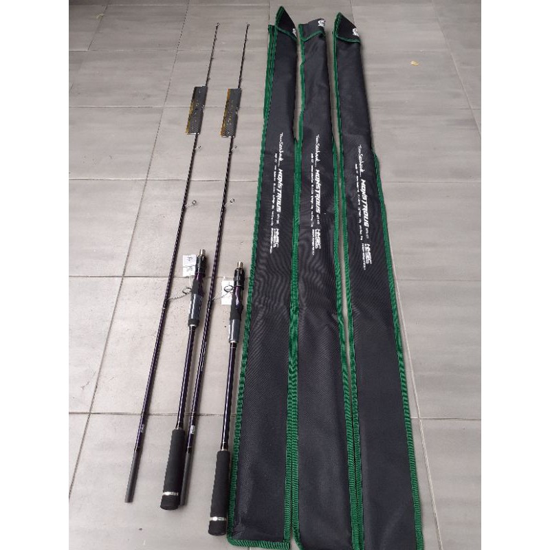 TEAM SEAHAWK MONSTROUS SOLID CARBON JIGGING ROD Shopee Malaysia