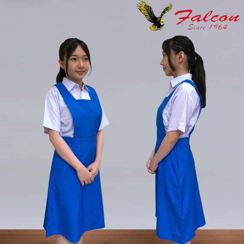 Falcon School Uniform Secondary School Blue Pinafore