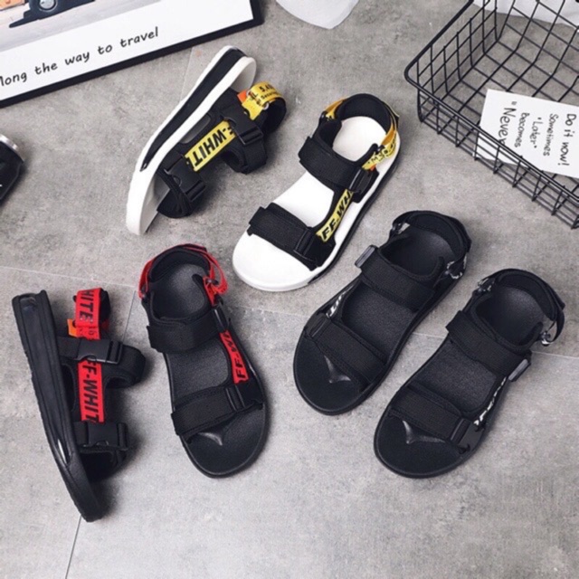 Highly Recommend Stylish Off White Men s Sport Sandals Lifestyle