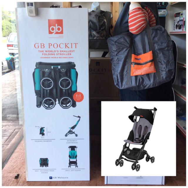 Goodbaby Pockit Plus Gold 2018 Silver Fox Grey Shopee Malaysia