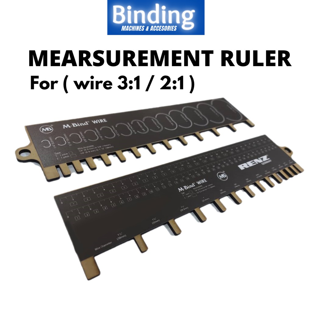 Wire o 2:1/3:1 quick measurement ruler (fast and accurate) | Shopee ...