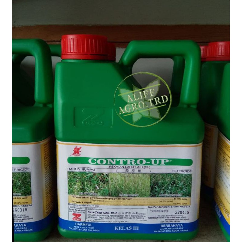 Racun Rumput Contro-Up 4Liter ( Racun Rumput) | Shopee Malaysia