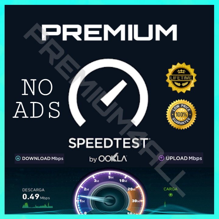 [PREMIUM] Speedtest by Ookla [LIFETIME] Cheapest Price!!🔥PROMO🔥 Paid