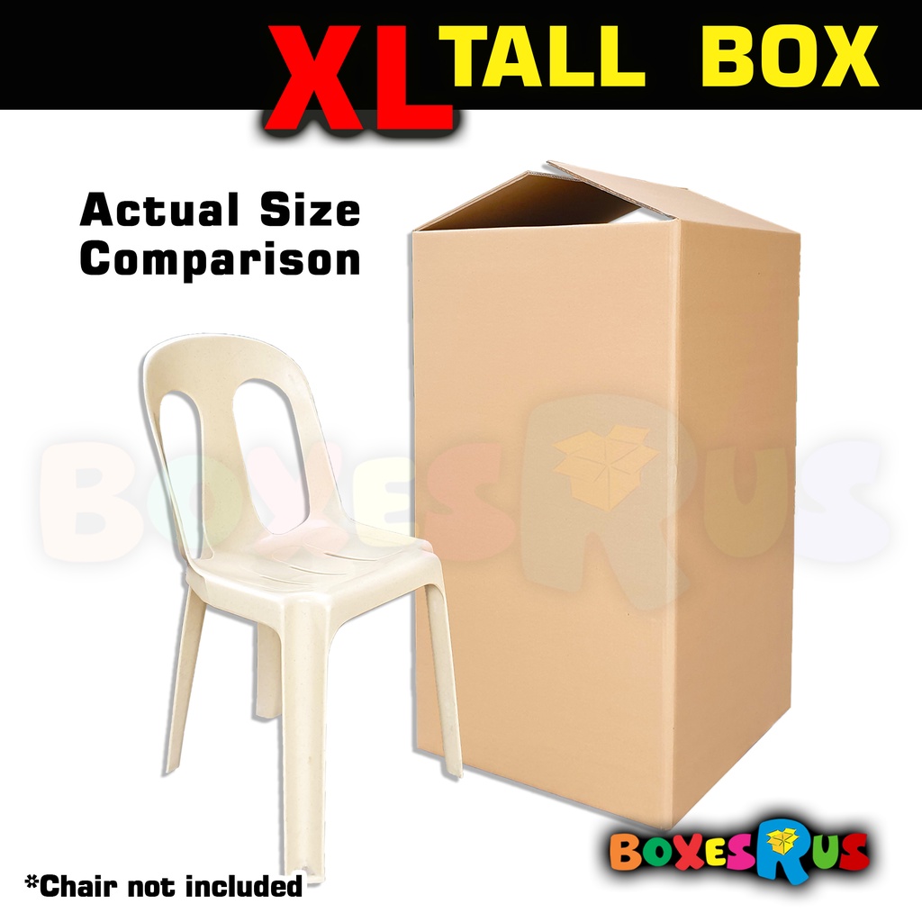 Extra Large TALL Balikbayan Storage Moving Box 20 x 20 x 36 inches ...