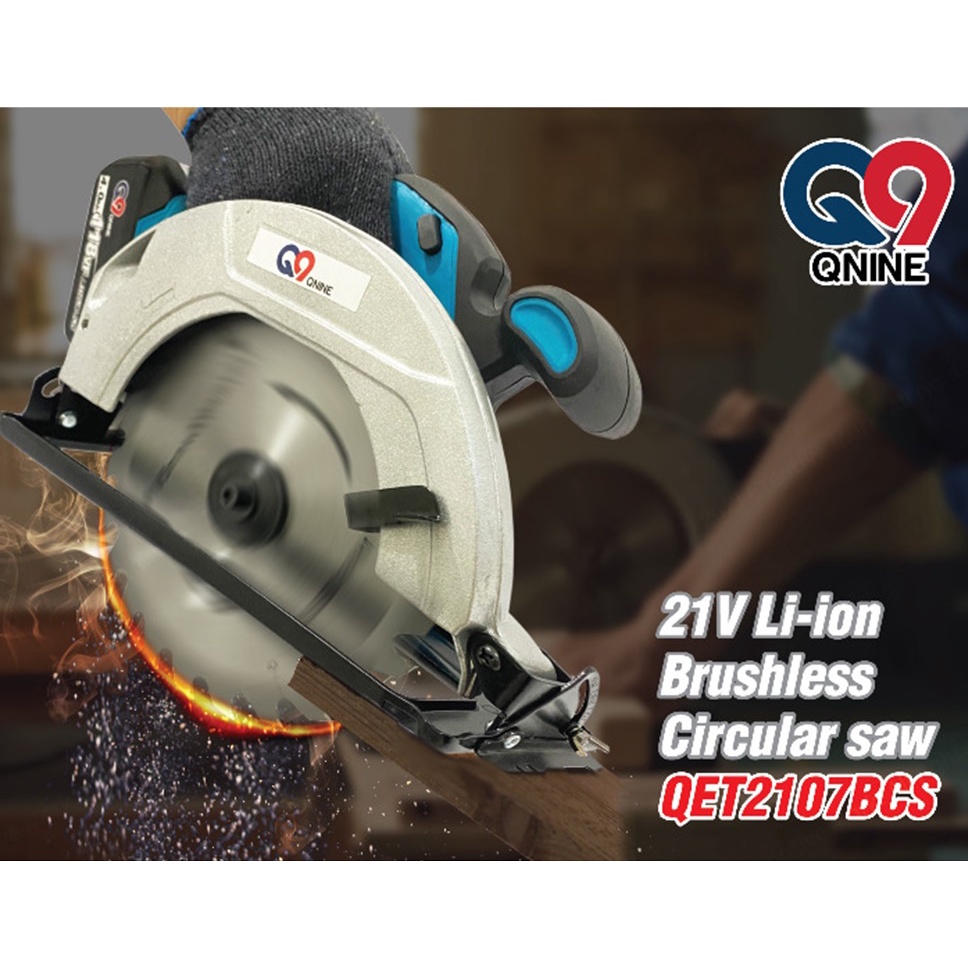 One handed outlet circular saw