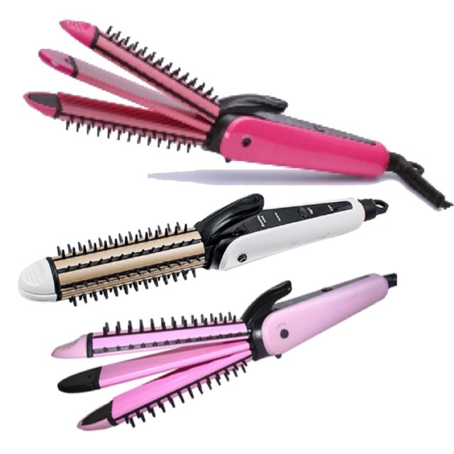 Nova hair outlet straightener and roller