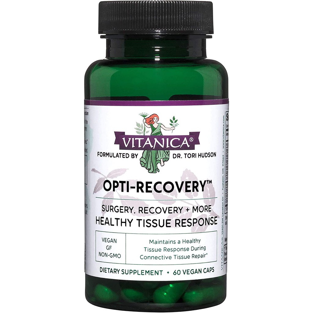 Vitanica OptiRecovery 60 Capsules Pre & Post Surgery Support Wound