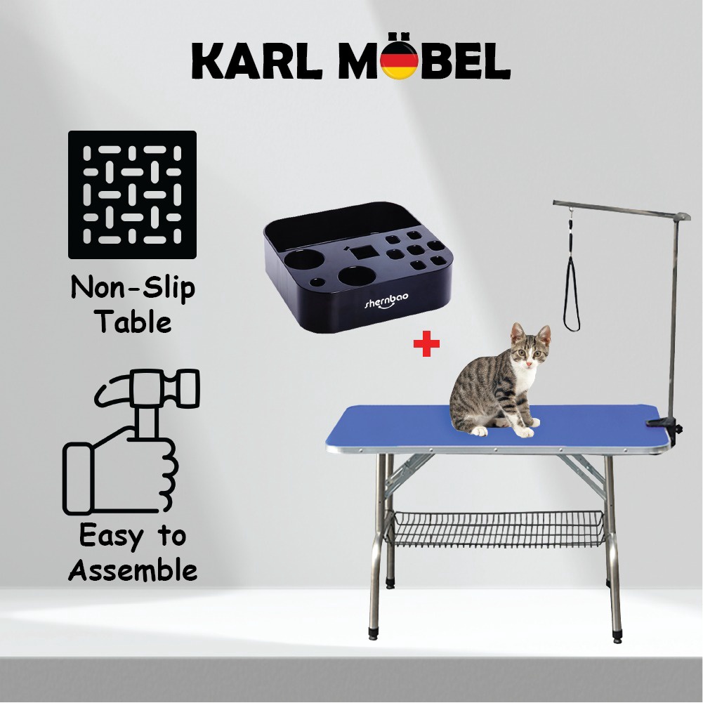 Cat grooming table sales