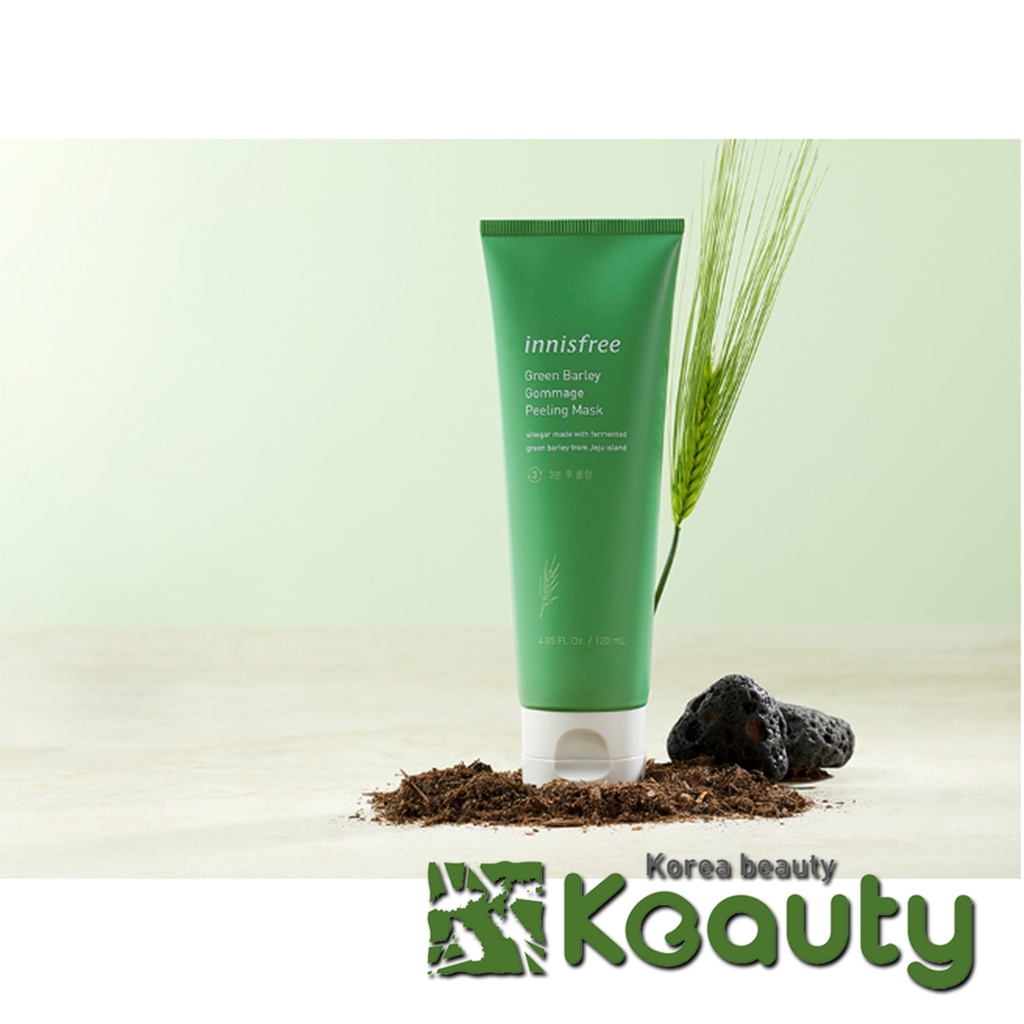 Innisfree Green Barley Gommage Peeling Mask 120ml Shopee Malaysia