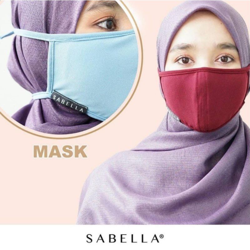 SABELLA FACE MASK KAIN DAN MASK EXTENDER READY STOCK | Shopee Malaysia
