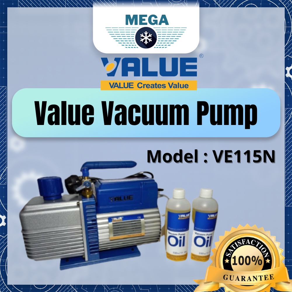 VALUE Vacuum Pump VE115N(2CFM) Shopee Malaysia