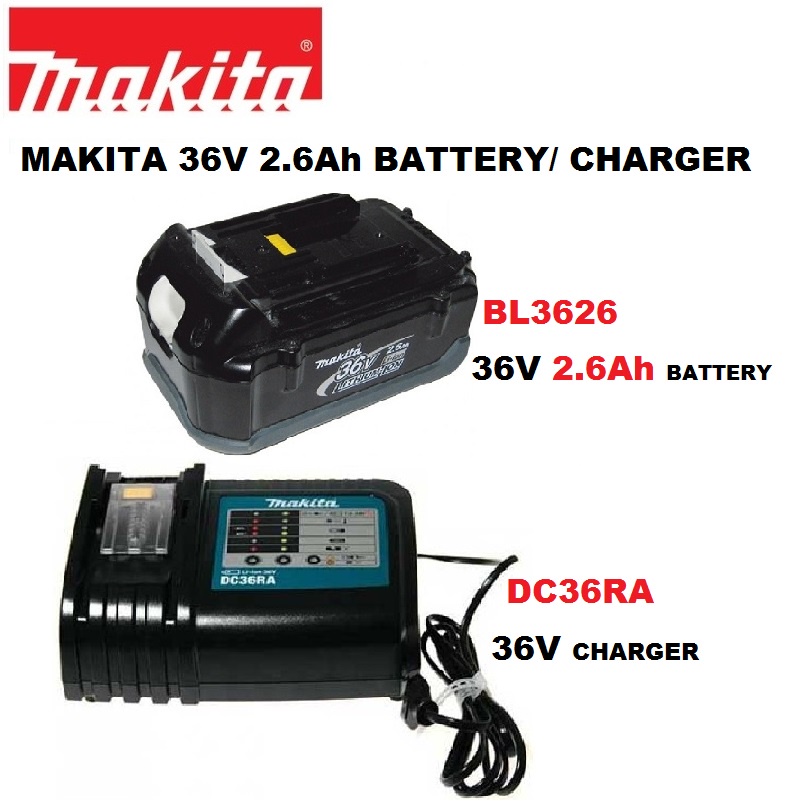 Makita 36v battery charger clearance
