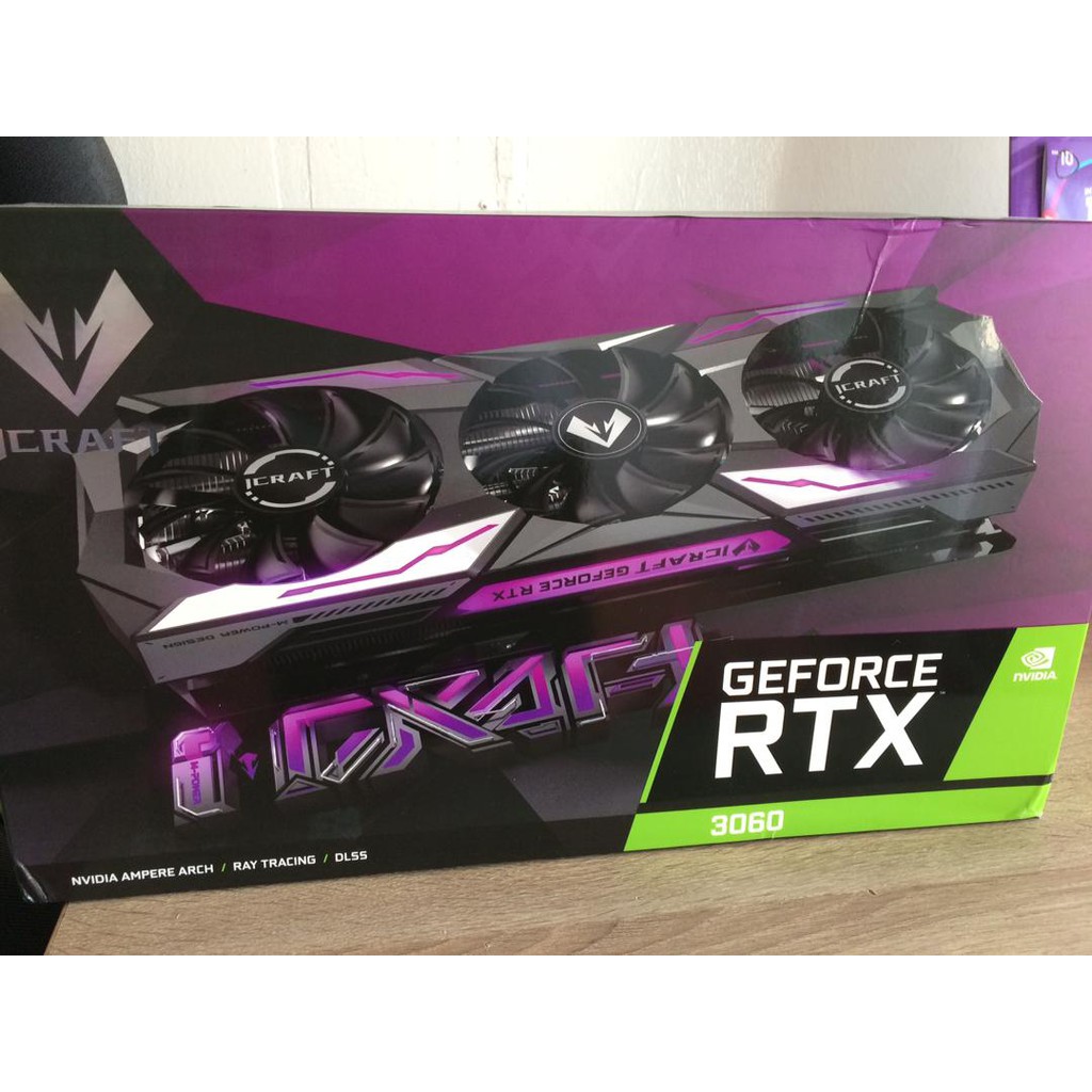 Maxsun Nvdia GeForce RTX 3060 iCraft OC 12GB LHR ( USED ) | Shopee