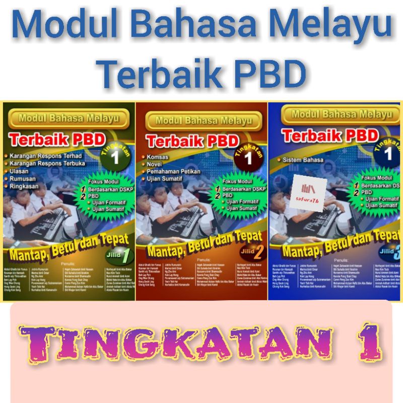 BM Tingkatan 1 Modul Bahasa Melayu Terbaik PBD Pentaksiran Bilik Darjah ...