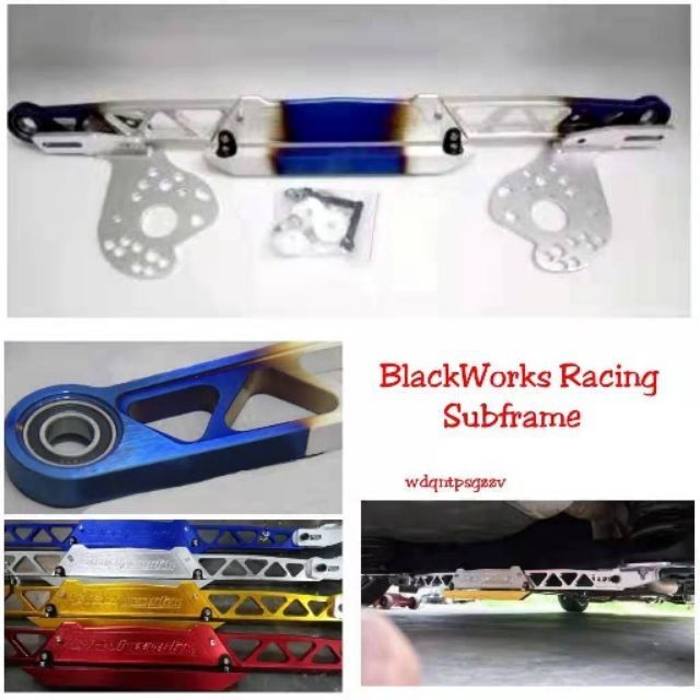 Racing Rear Subframe Bar Perodua Myvi Alza Bezza Toyota Vios Honda City ...