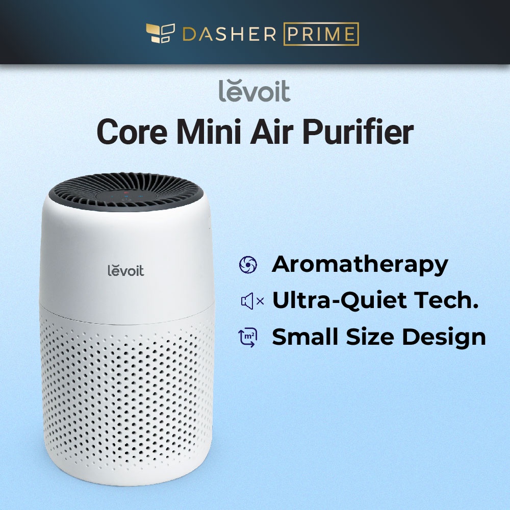 Levoit Core Mini Portable Desktop Air Purifier With Fragrance