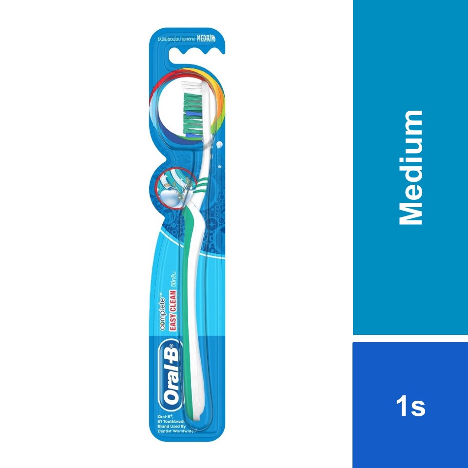 Oral-B Complete Easy Clean Medium Manual Toothbrush (1 Count) | Shopee ...