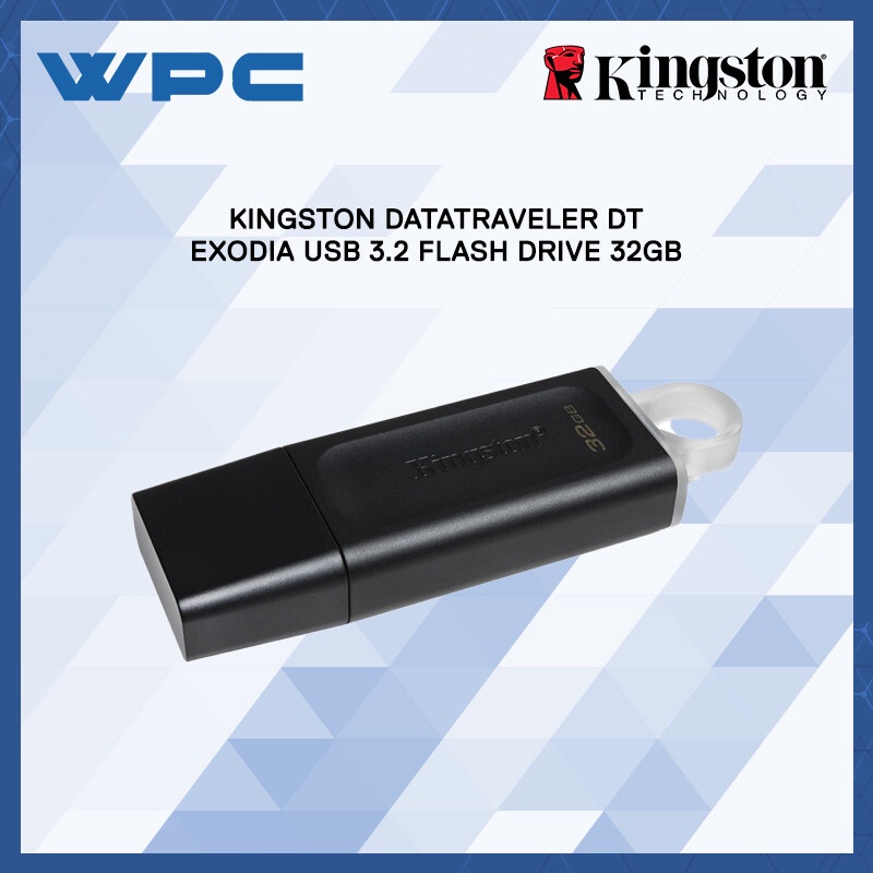 KINGSTON DATATRAVELER DT EXODIA USB 3.2 FLASH DRIVE (32GB / 64GB ...